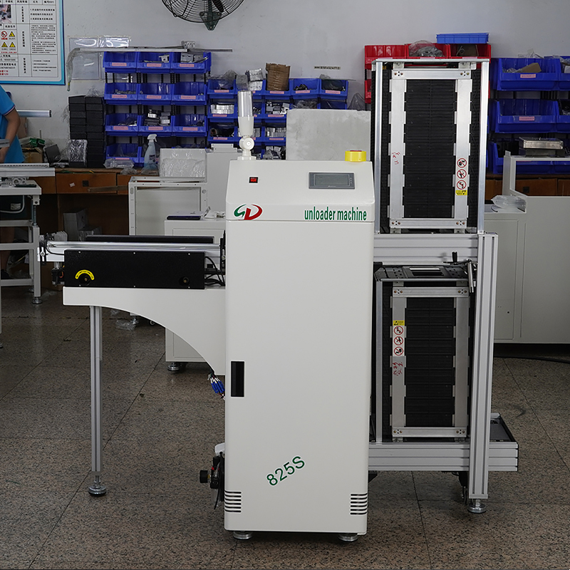 M&aacute;quina autom&aacute;tica do descarregador de SMT com carregador do compartimento do PWB do compartimento e m&aacute;quina do descarregador para a linha de produ&ccedil;&atilde;o do PWB